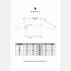 Longsleeve koszulka męska bawełniana z długim rękawem CZARNA MORAJ